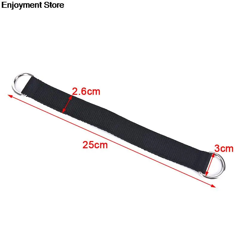 1pc Multifunction Fitness Equipment Hook Ring Hanging Belt With Hook Fitness Equipment Accessories Hanging Sandbag Pull Up Rope