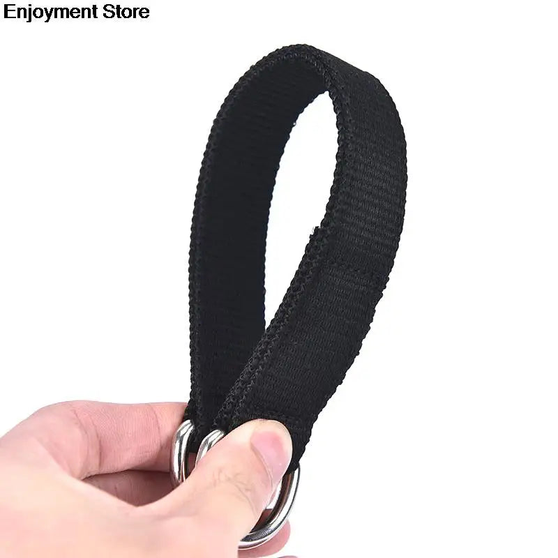 1pc Multifunction Fitness Equipment Hook Ring Hanging Belt With Hook Fitness Equipment Accessories Hanging Sandbag Pull Up Rope