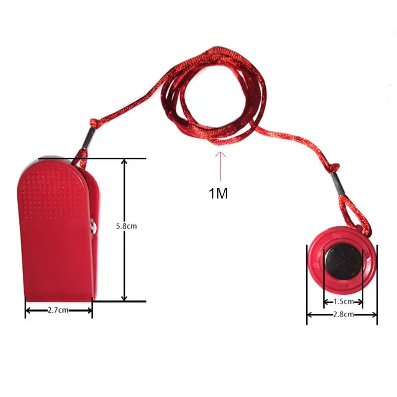 1PC Running Machine Safety Key Treadmill Magnetic Security Switch Lock Fitness Universal Accessories S/L