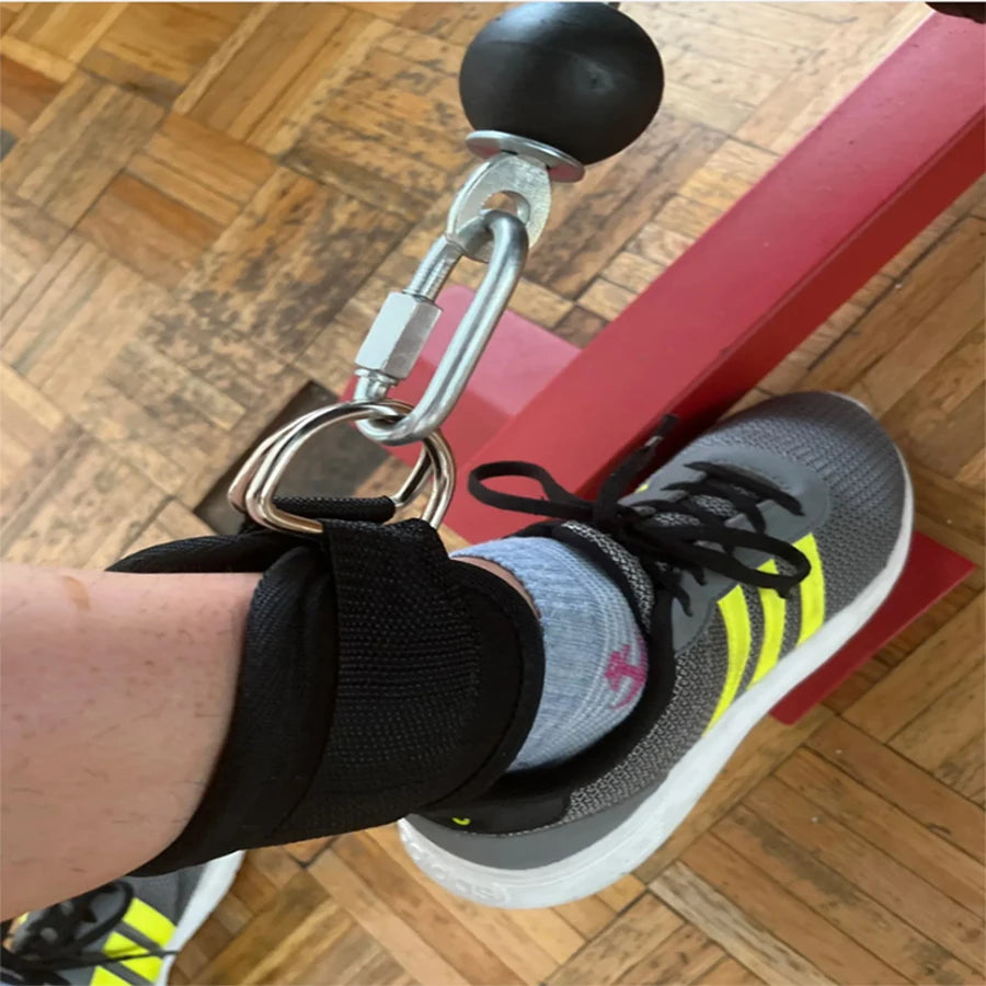 Workout Pilates Resistance Band Ankle Straps Exercise Elastic Band Butt Legs Training Sport Strength Yoga Fitness Gym Equipment