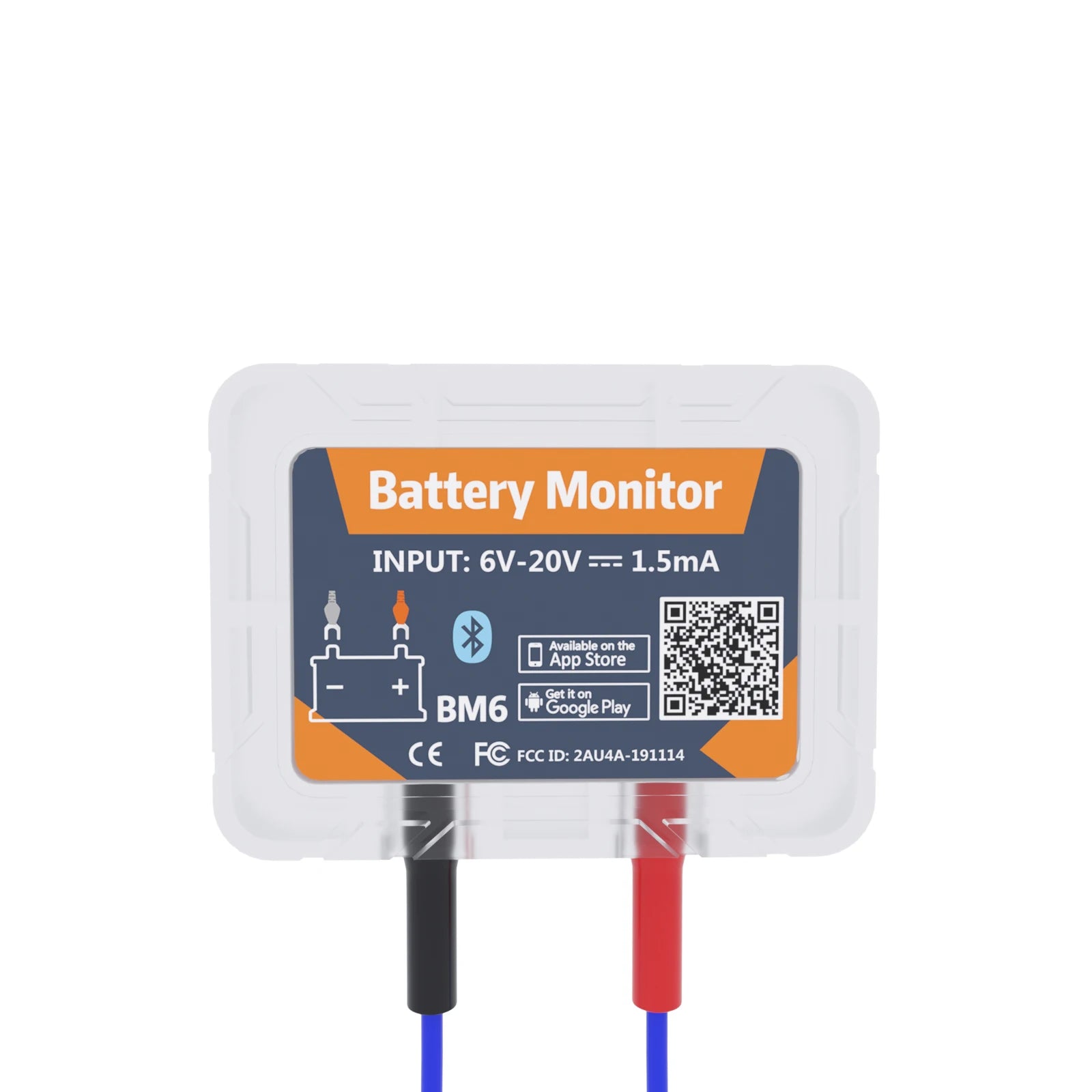 Wireless Bluetooth 4.0 12V Battery Monitory BM6 With Car Battery Health Check APP Monitoring Battery Tester For Android IOS Hot