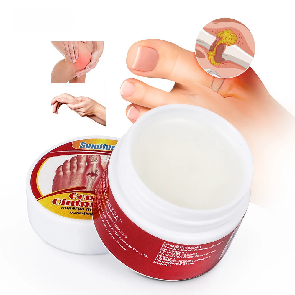 10g Bunion Cream Gout Care Ointment Relief of Toe Knee Joint Pain Relaxation Treatment Foot Massage Cream