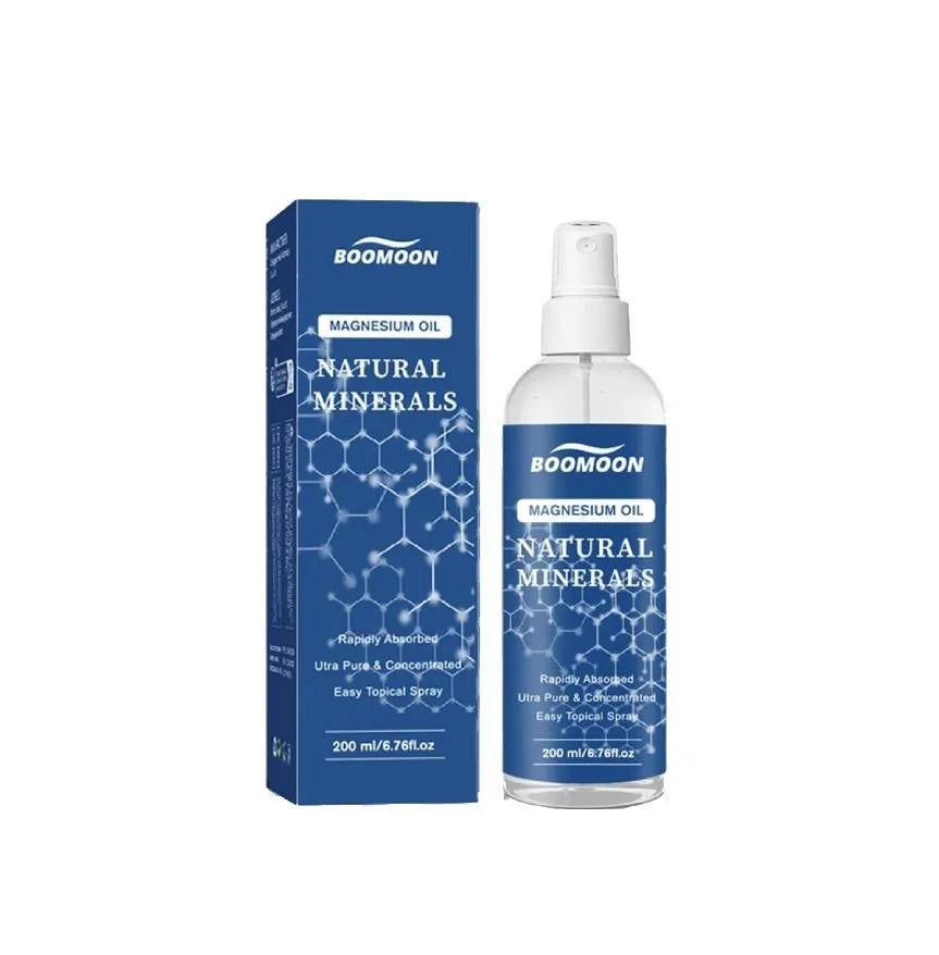 200ML Magnesium Relaxing Body Spray Magnesium Chloride Topical Magnesium Supplement Treatment Body Relax Health Care Gifts