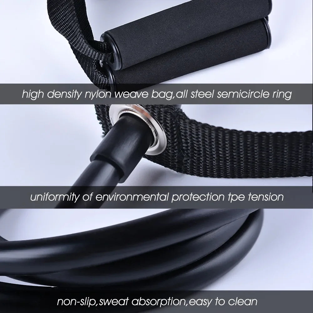 5 Levels Resistance Bands with Handles